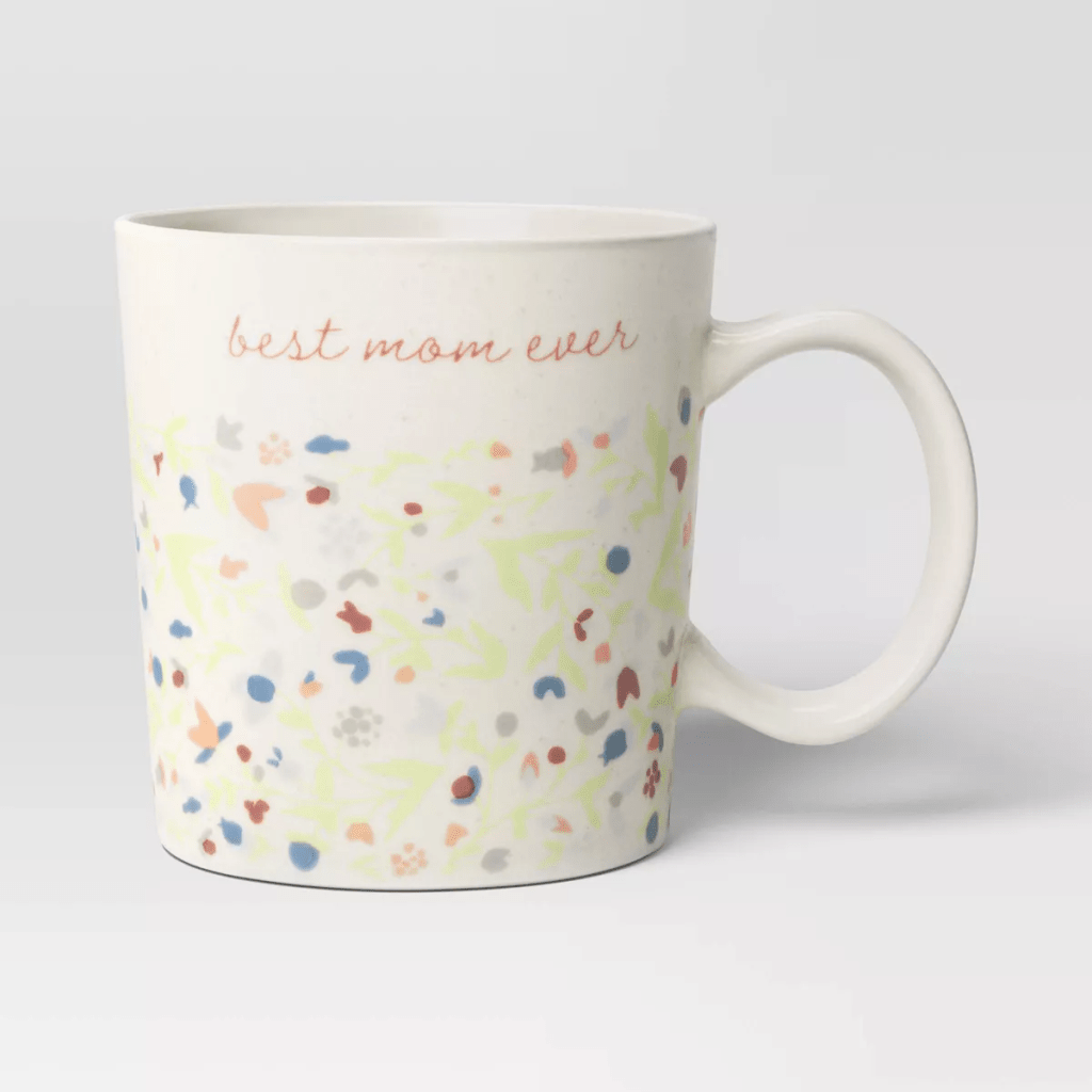 16oz Mother's Day Stoneware Best Mom Ever Mug - Threshold™