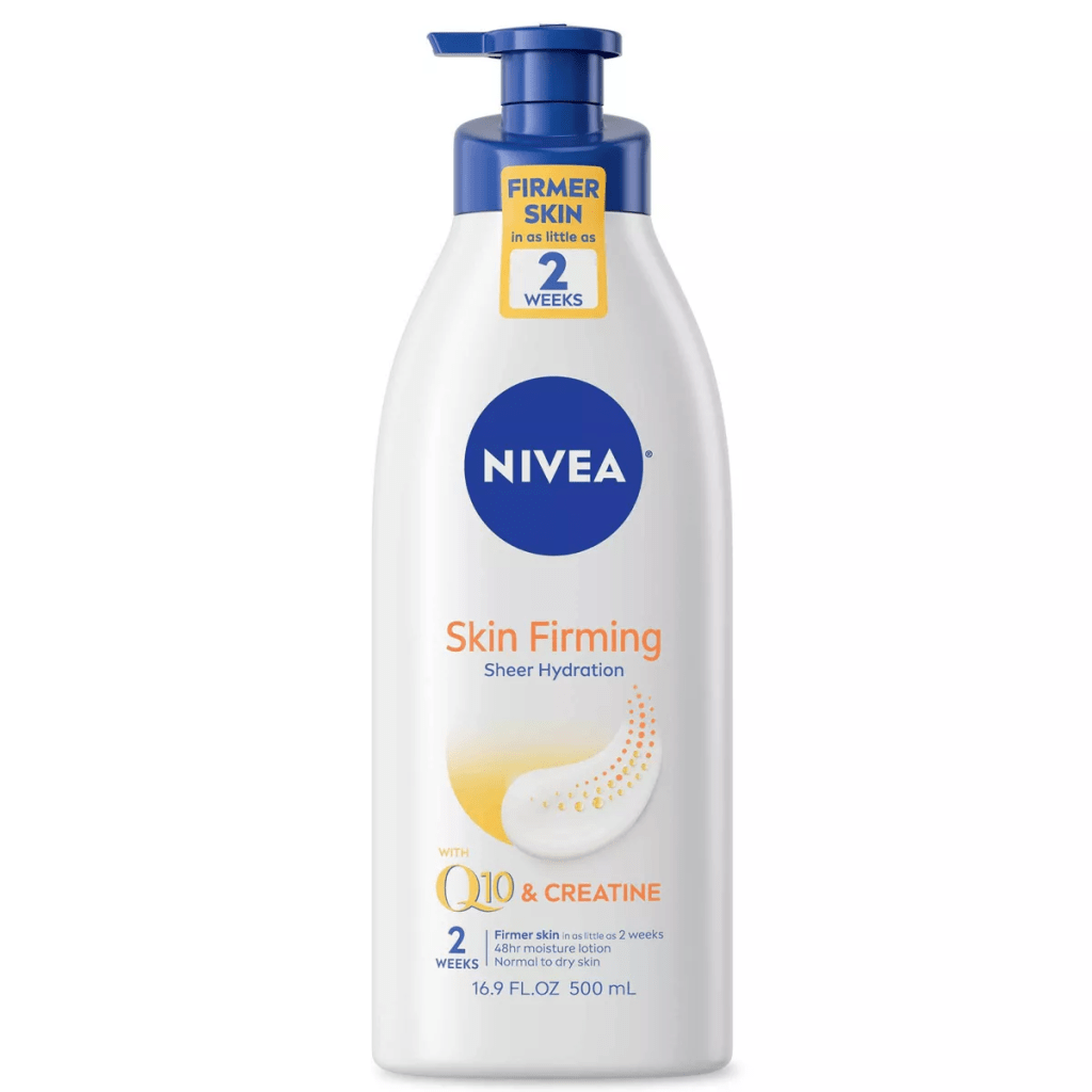 Nivea Skin Firming Hydration Body Lotion with Q10 and Shea Butter Scented