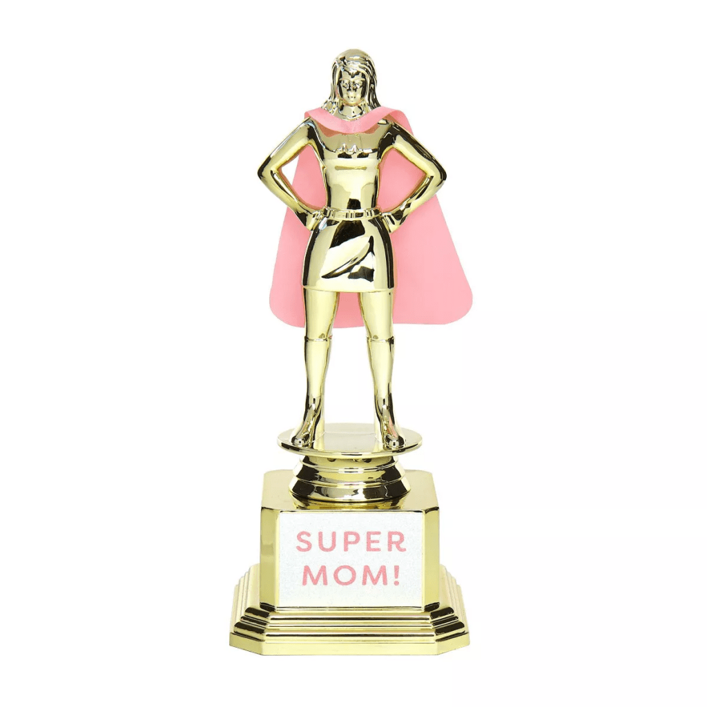 Mother's Day Super Mom Trophy